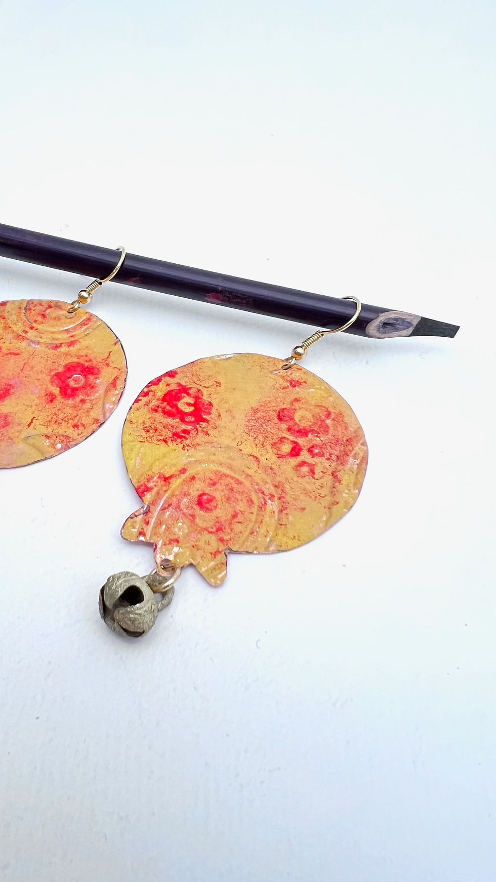Thumbnail: pomegranate earring