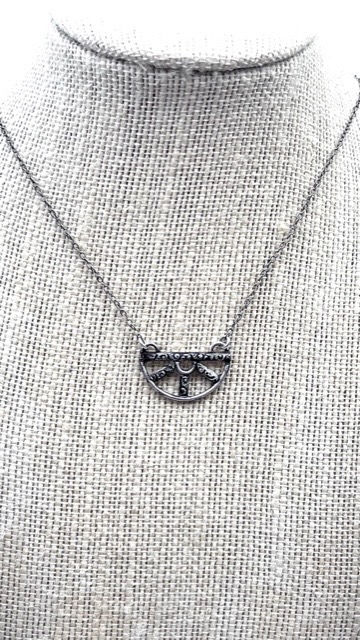 Thumbnail: Natural Handmade pendant, sterling Silver necklace, gift idea, nostalgic, one of