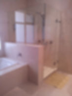 10mm Fully Frameless shower screen