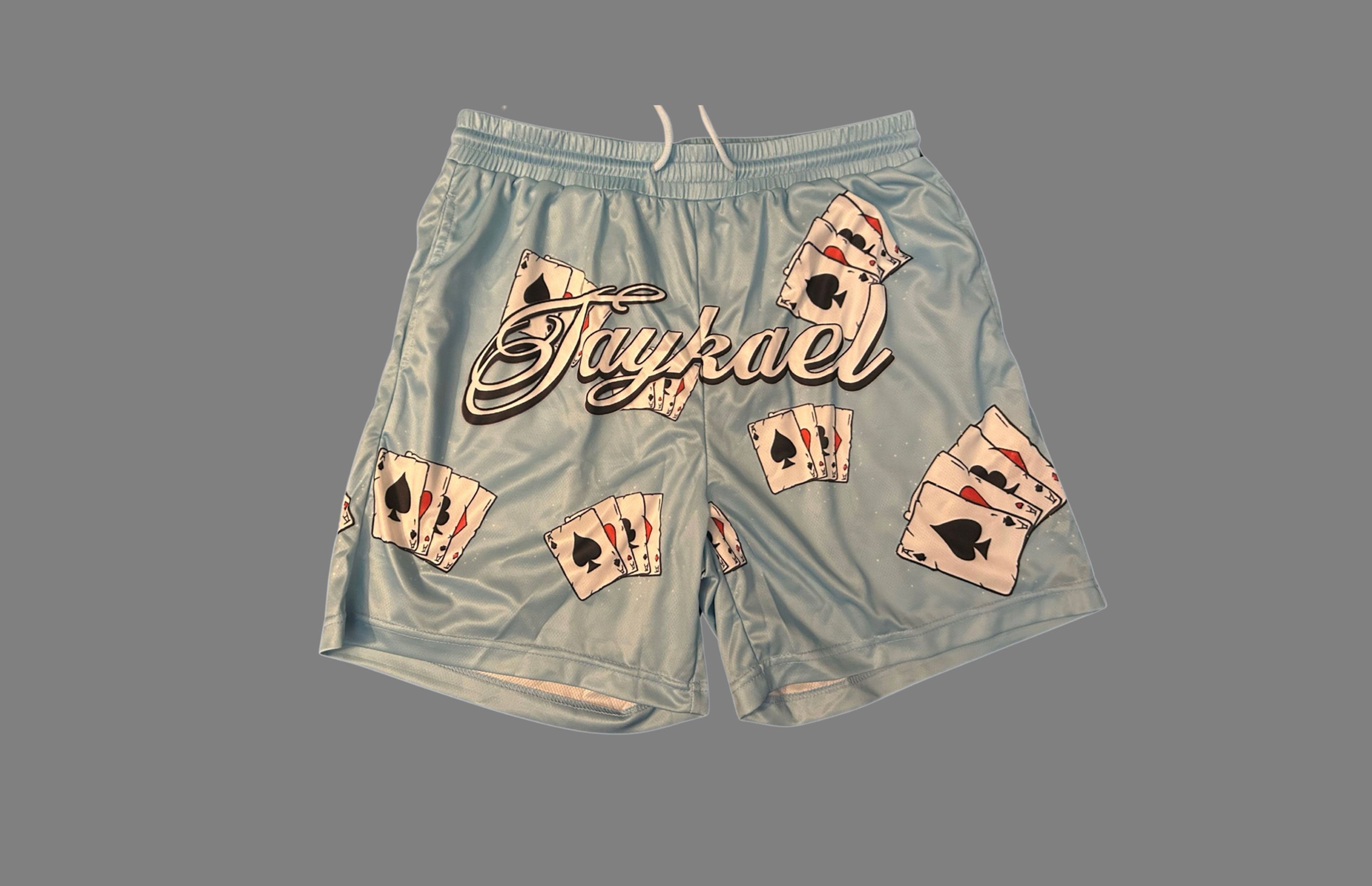 Life Is A Gamble Shorts (Baby Blue)