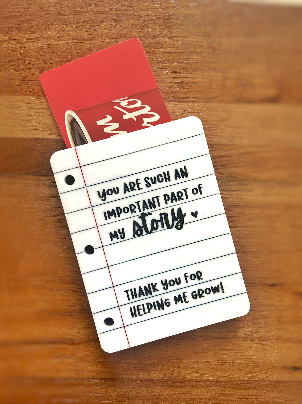 Thumbnail: Teacher Appreciation Gift Card Holder
