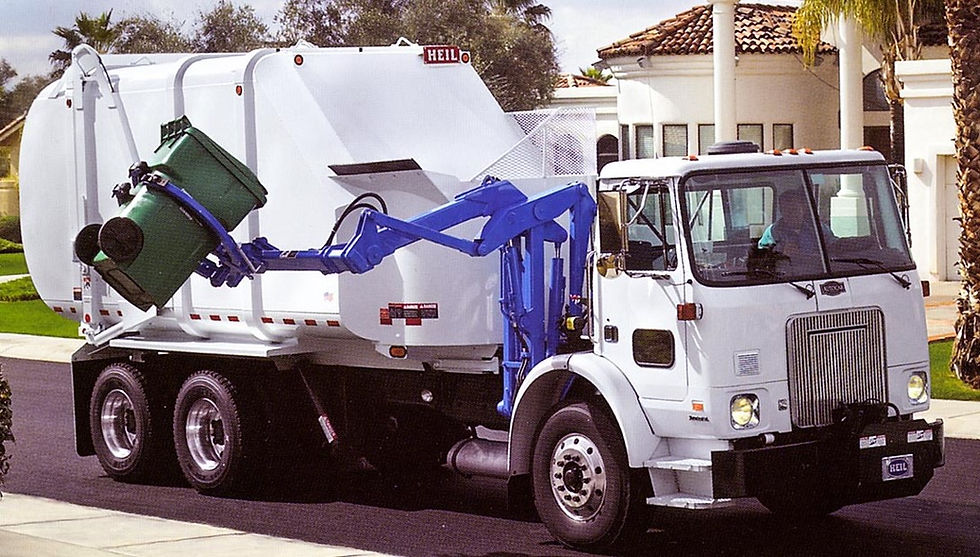 Photo of garbage truck