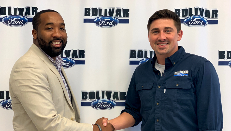 Photo of Mayor McTizic and Dameon Nowlin