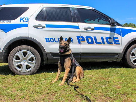 Bolivar Police Department Introduces K-9 Officer Buddy