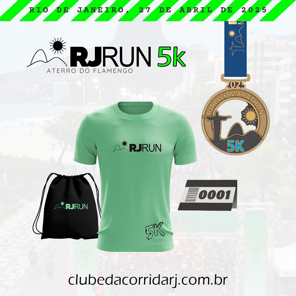 RJ Run 5k 2025 - Clube da Corrida RJ
