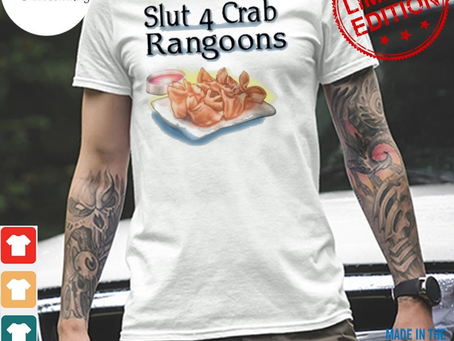 Design lil kimchI slut 4 crab rangoons shirt