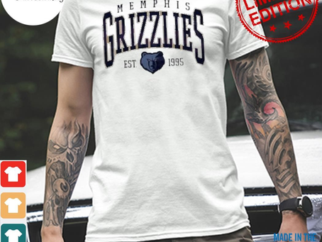 Official memphis grizzlies basketball best shirt