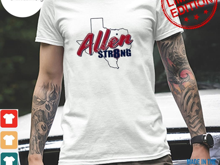 Official home team prints allen strong shirt