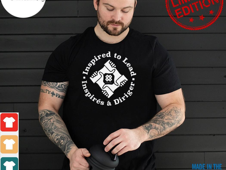 Official shop 4 h Canada store show your 4h colours inspired to lead fundraising shirt