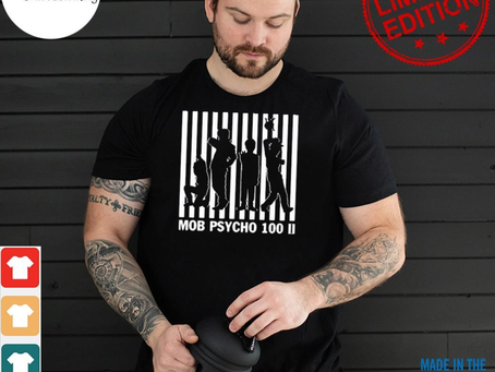 Official mob psycho 100 iI shirt
