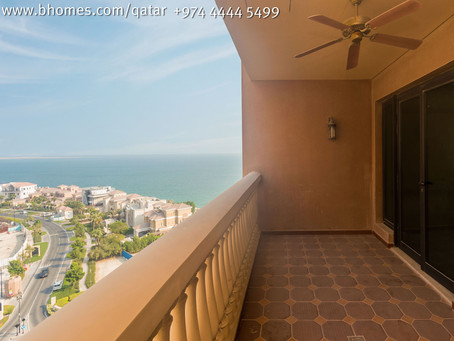 2 Bedroom apartment for rent in Porto Arabia for 14,000Qar/Month