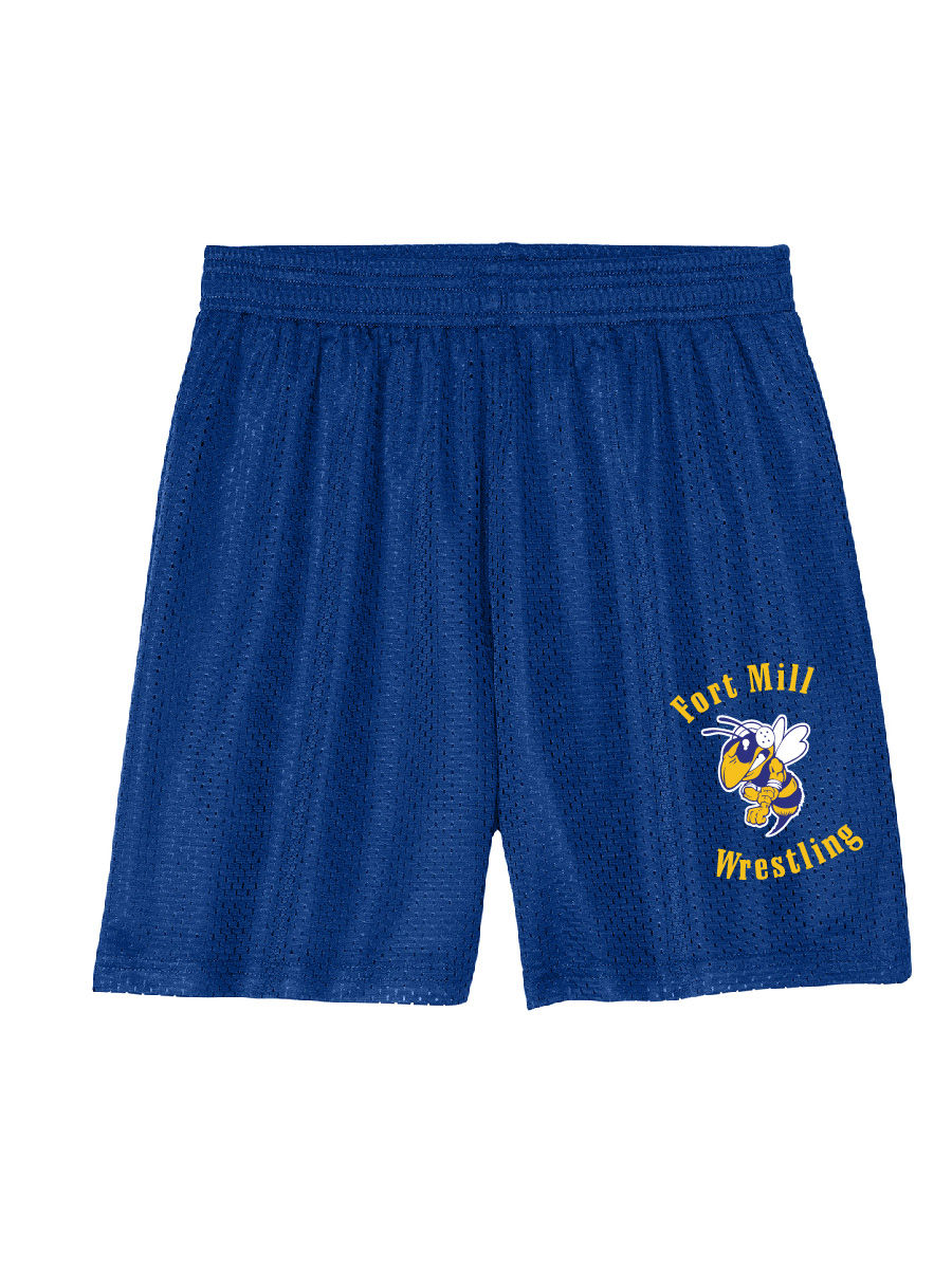 FM Bee - Sport-Tek Mesh 7” Short