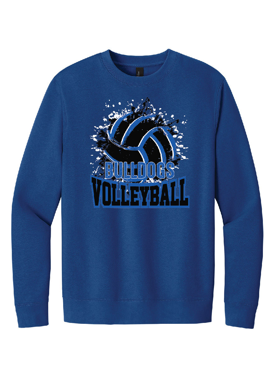 Thumbnail: DT6104 District Fleece Crew - Volleyball