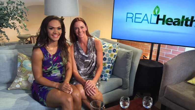 Christine on the Real Health Show