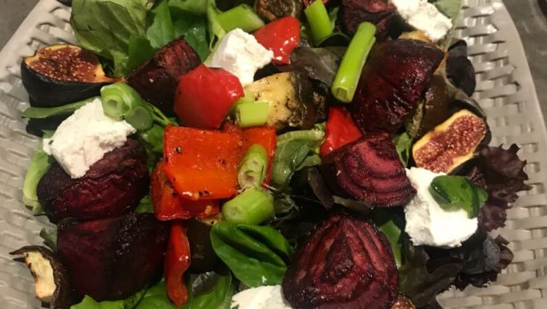 Roasted Beetroot & Fig Salad