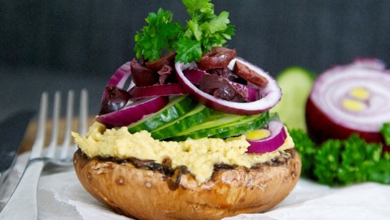 Portobello Sandwich Cup
