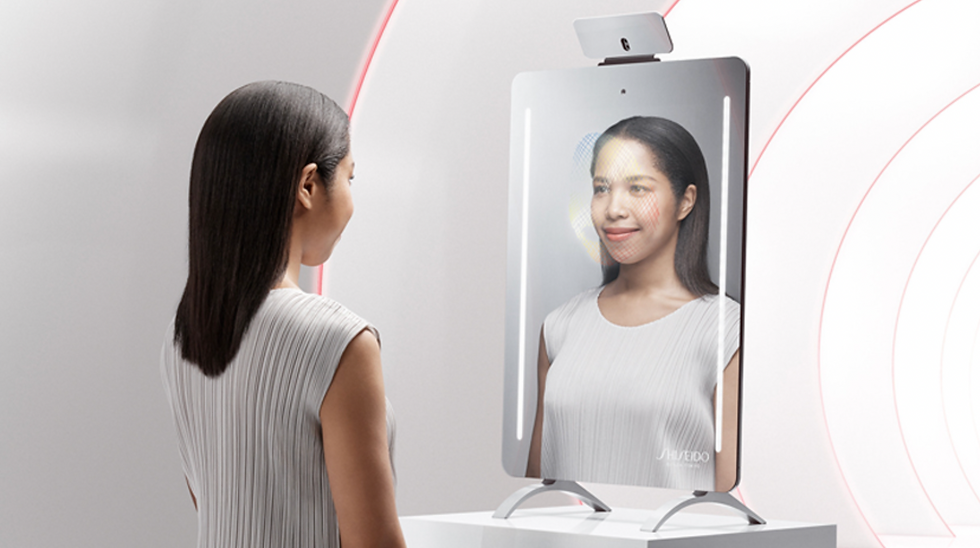 The Skin Visualizer by Shiseido that won the CES 2025 Innovation Award for significant technological advancements