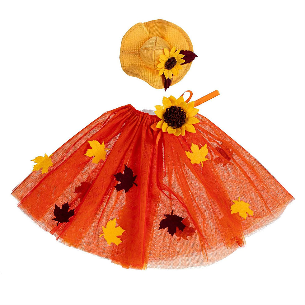 Thumbnail: Giddy the Goose Outfit, Fall Leaf Dress