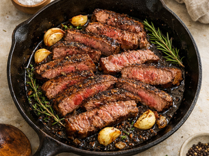 Garlic Herb Sirloin Steak Recipe