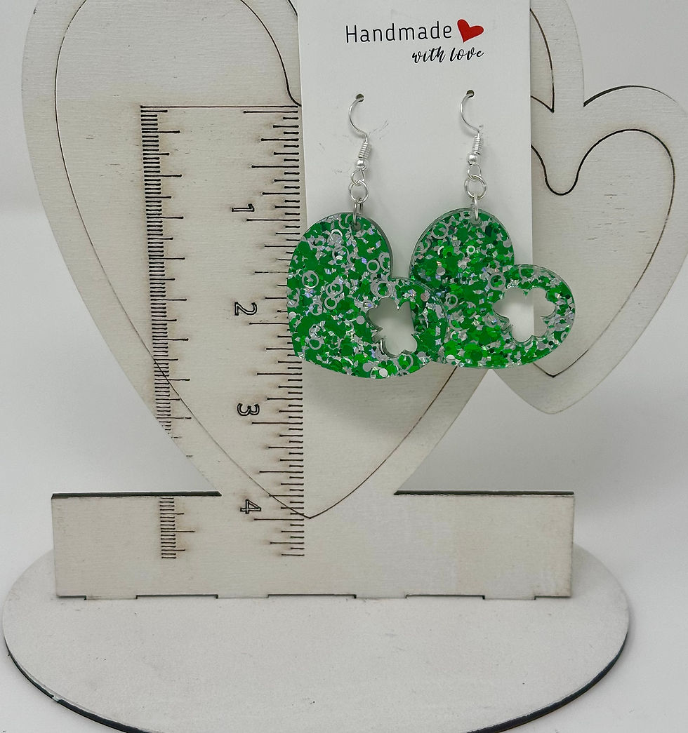 Thumbnail: St. Patrick’s Day Festive Dangle Earrings 🍀