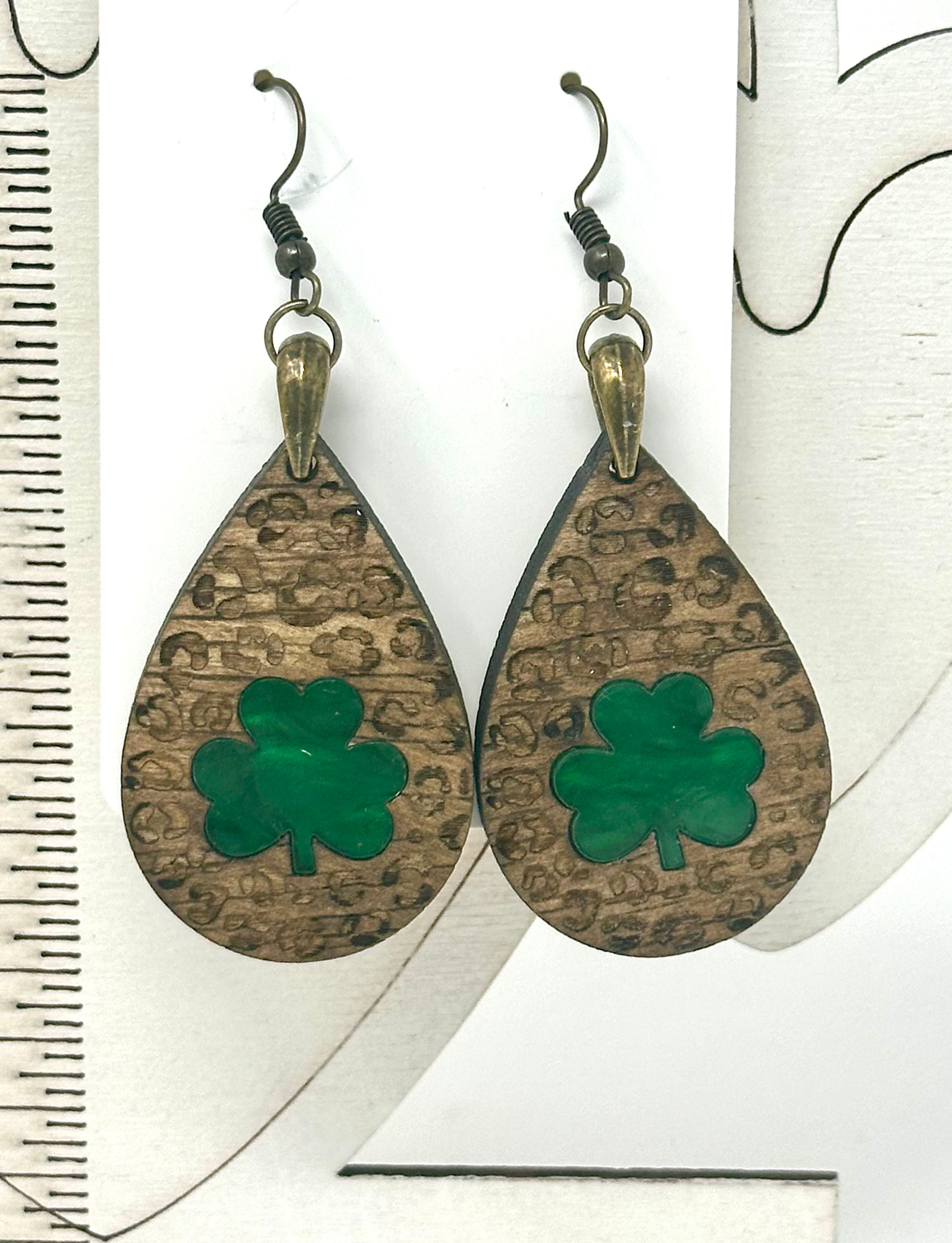 St. Patrick’s Day Festive Dangle Earrings 🍀