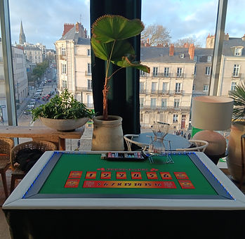 Table de Chuck a Luck pour animation et soirée casino à Orléans