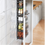 Thumbnail: Multiple Tiers Over The Door Pantry Organizer