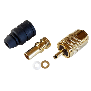 Shakespeare PL-259-58-G Gold Solder-Type Connector w/UG175 Adapter & DooDad&r...