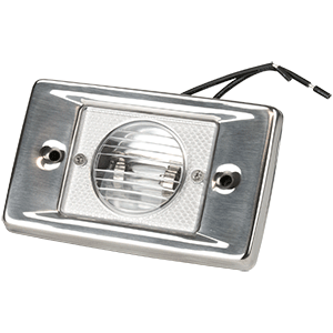 Sea-Dog Stainless Steel Rectangular Transom Light