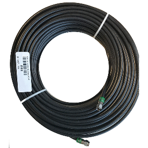 KVH 100' RG-6 Coax Cable TV1, TV3, TV5, TV6 &amp; UHD7 f/Connector Ends