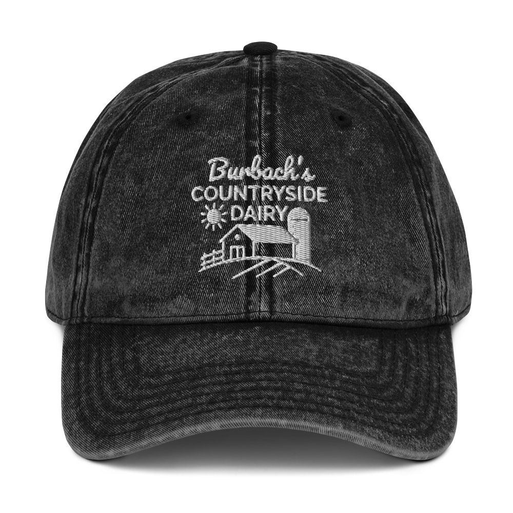 Vintage Burbach's Countryside Dairy Ball Cap