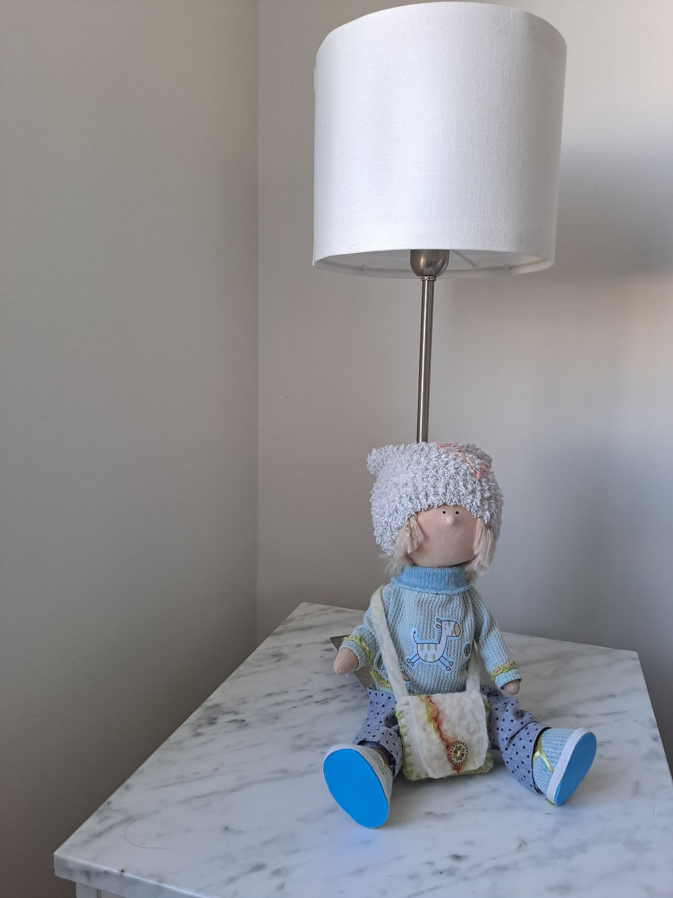 Miniatyrbild: Pojkdocka Bobby i Tilda-stil