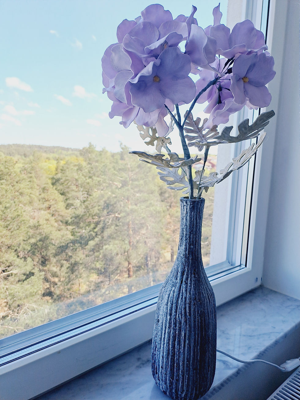 Miniatyrbild: Blomlampa med LED - stämningsfull belysning