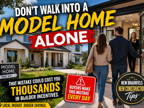 The Biggest Mistake New Braunfels Buyers Make at New Construction Homes (And It Can Cost You Thousands)
