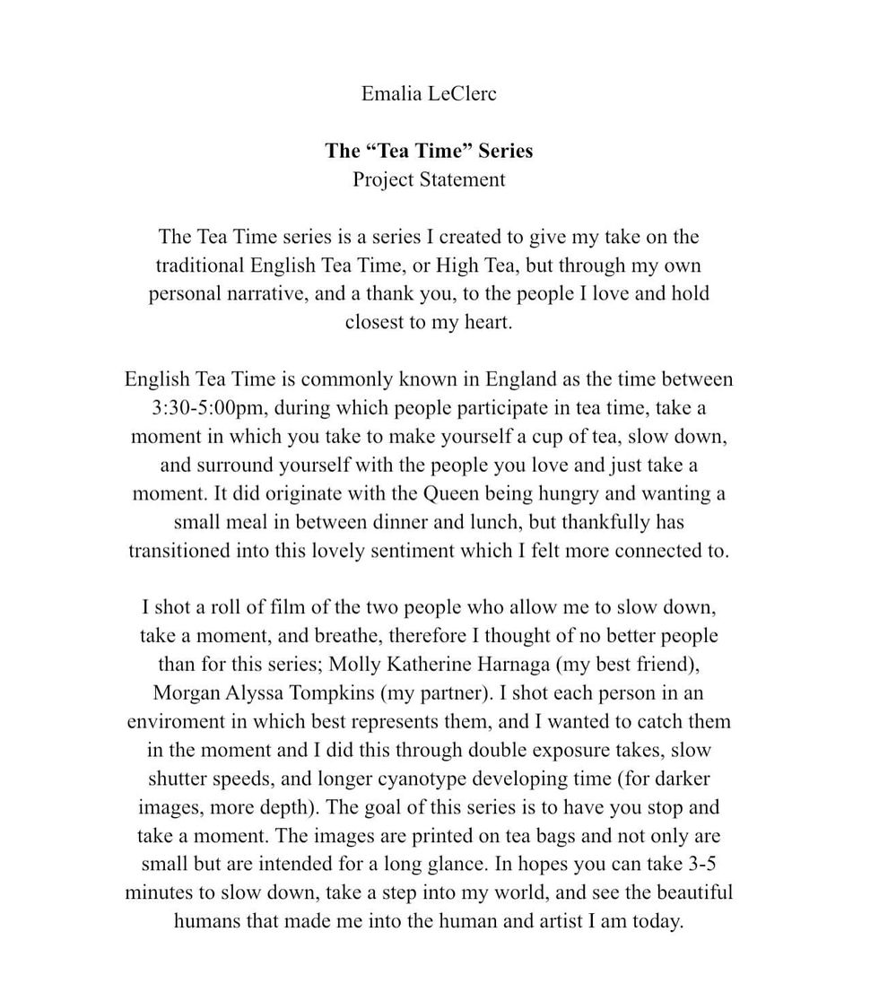 Tea Time Series
Project Statement 2025