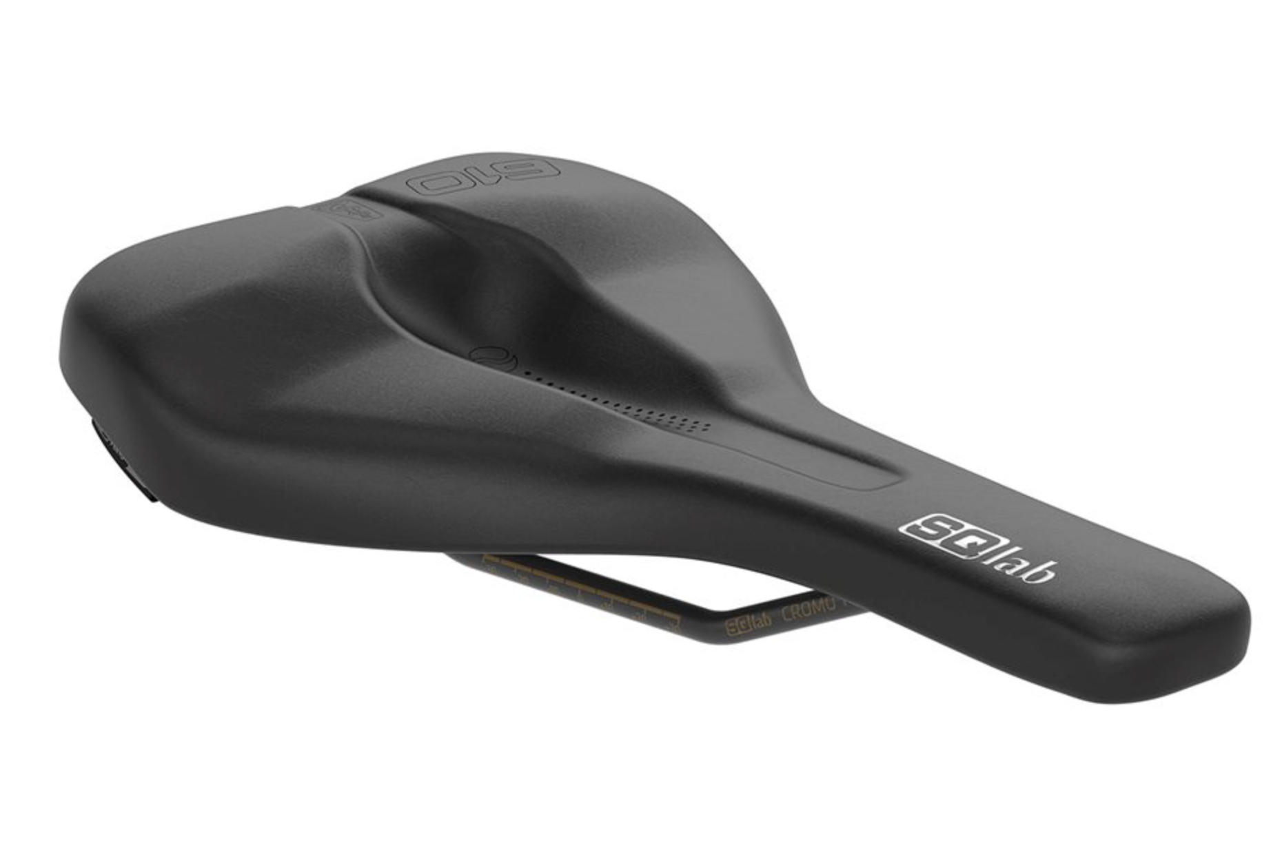 SQlab 610 Ergolux 2.0 Active CrMo Rail 160 Saddle