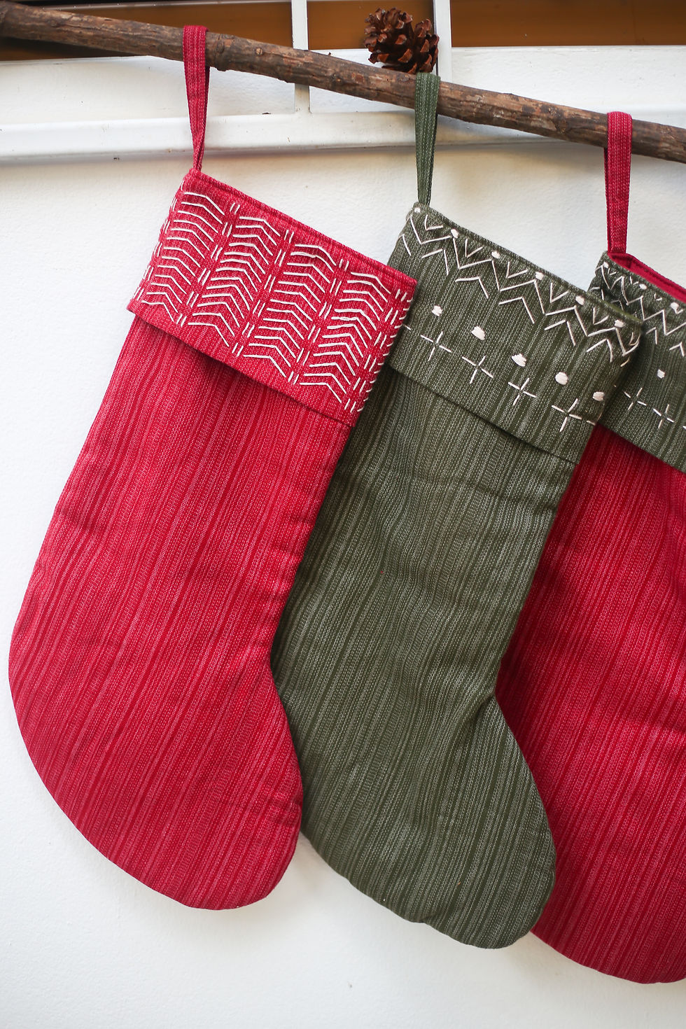 Thumbnail: Hand Stitched Stocking