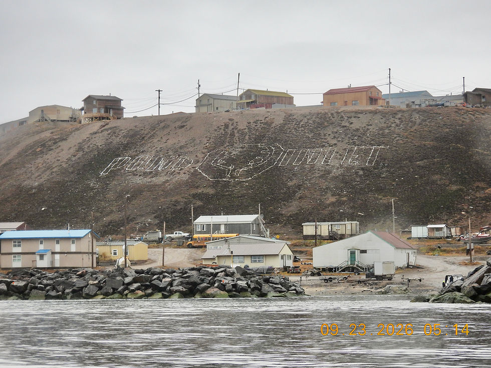 Popping Into Pond Inlet