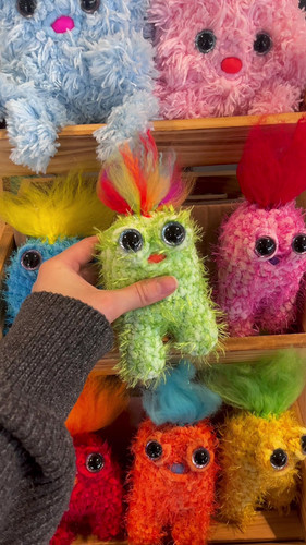 Troll Monster PATTERN/ Crochet Fidget Monster | Joella Crafts