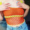 Thumbnail: Gemma Top Pattern/ Crochet Mesh Top