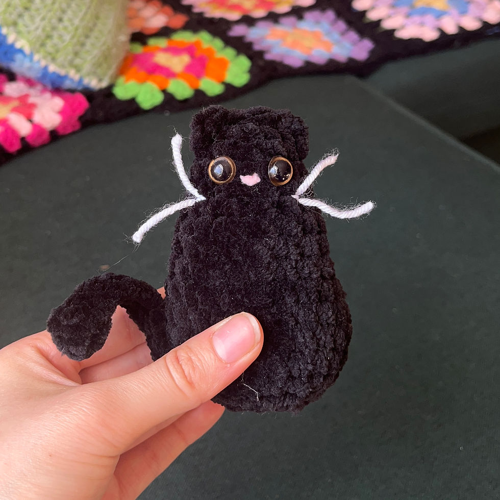Thumbnail: Stress Cats PATTERN/ Crochet Cat Fidget Toy Pattern