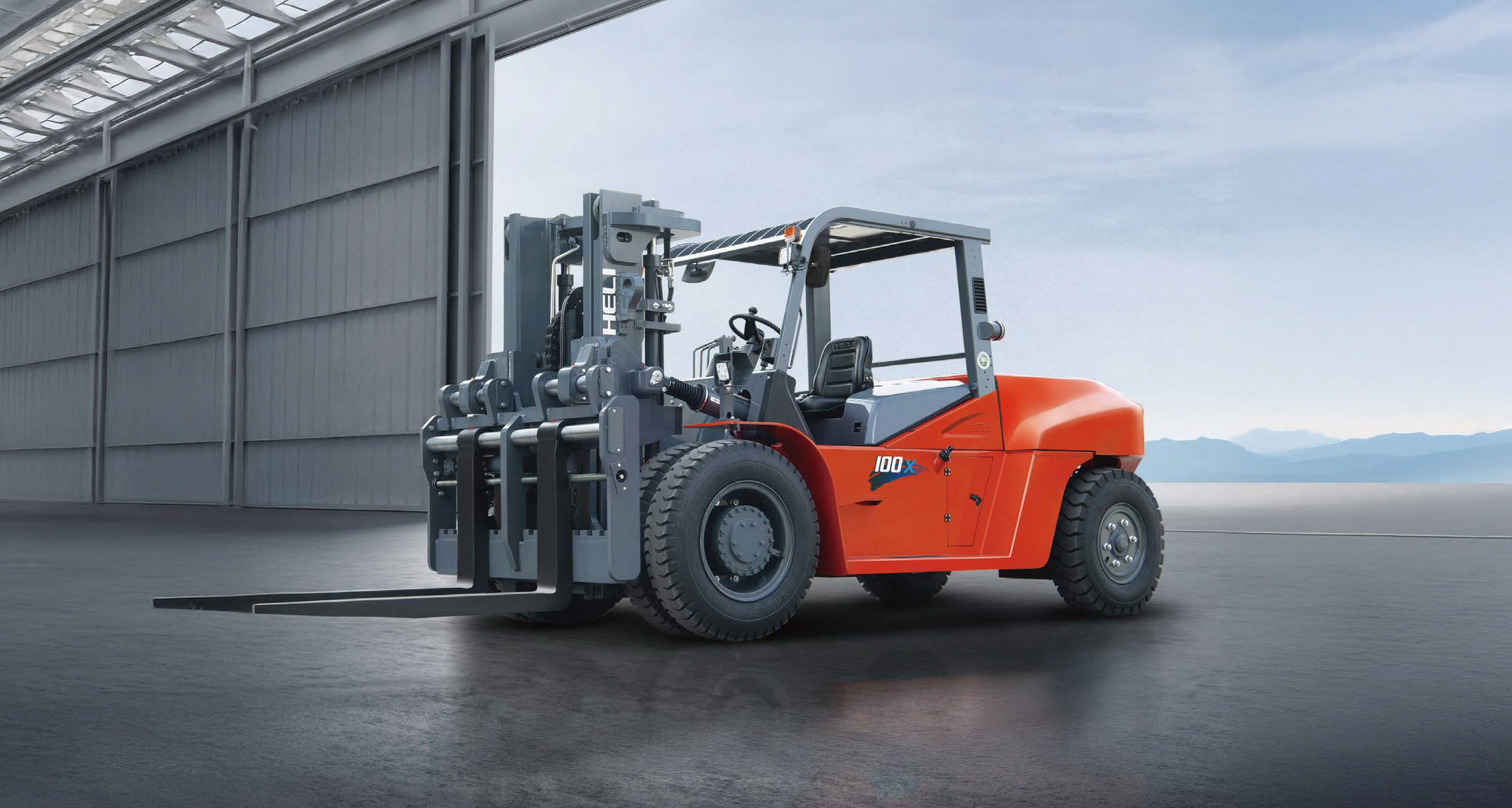 Container Mast Forklift 6-10t