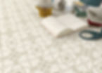 Intérieur beige en style carreaux de ciment
