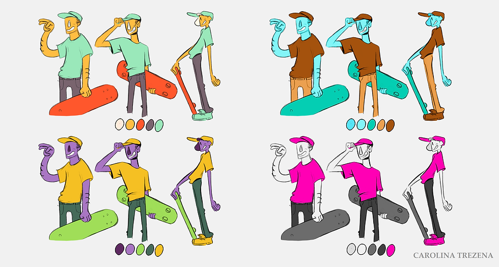 Sandro Dias Color Palette