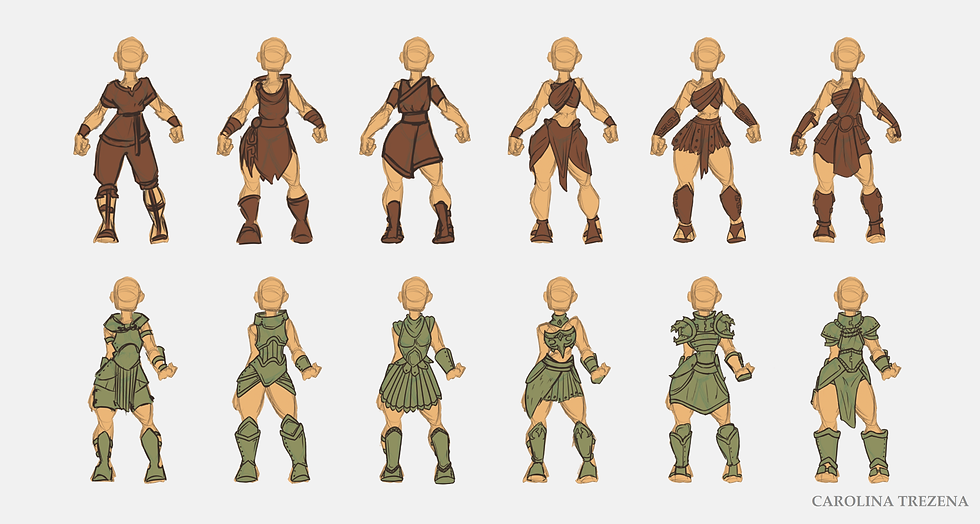 Pandora Clothes (Spartan)