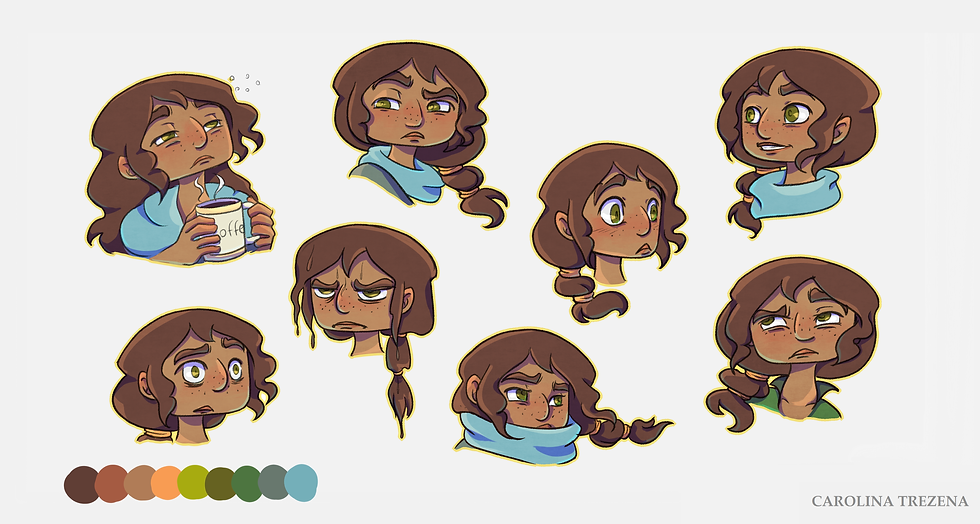 Zahira Facial Expressions