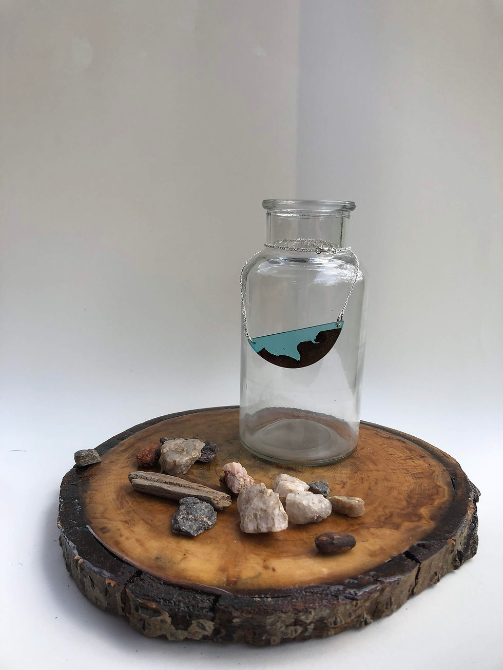 Thumbnail: Resin and Wood Necklace