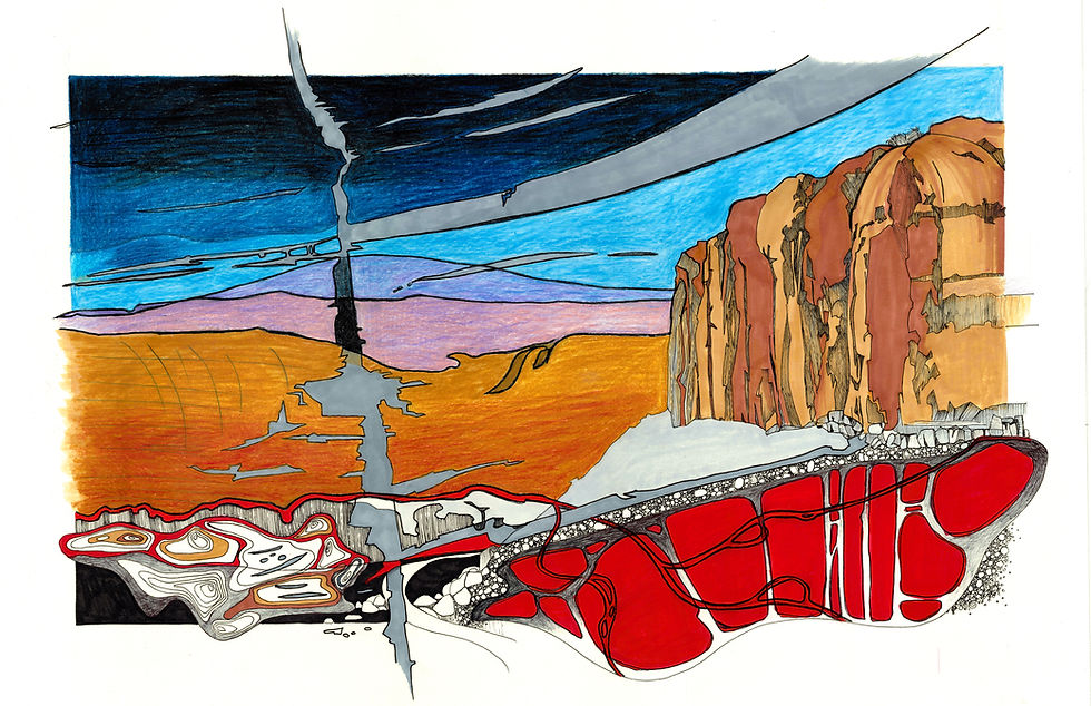 Thumbnail: Revenge On Indian Creek -  Giclée Print