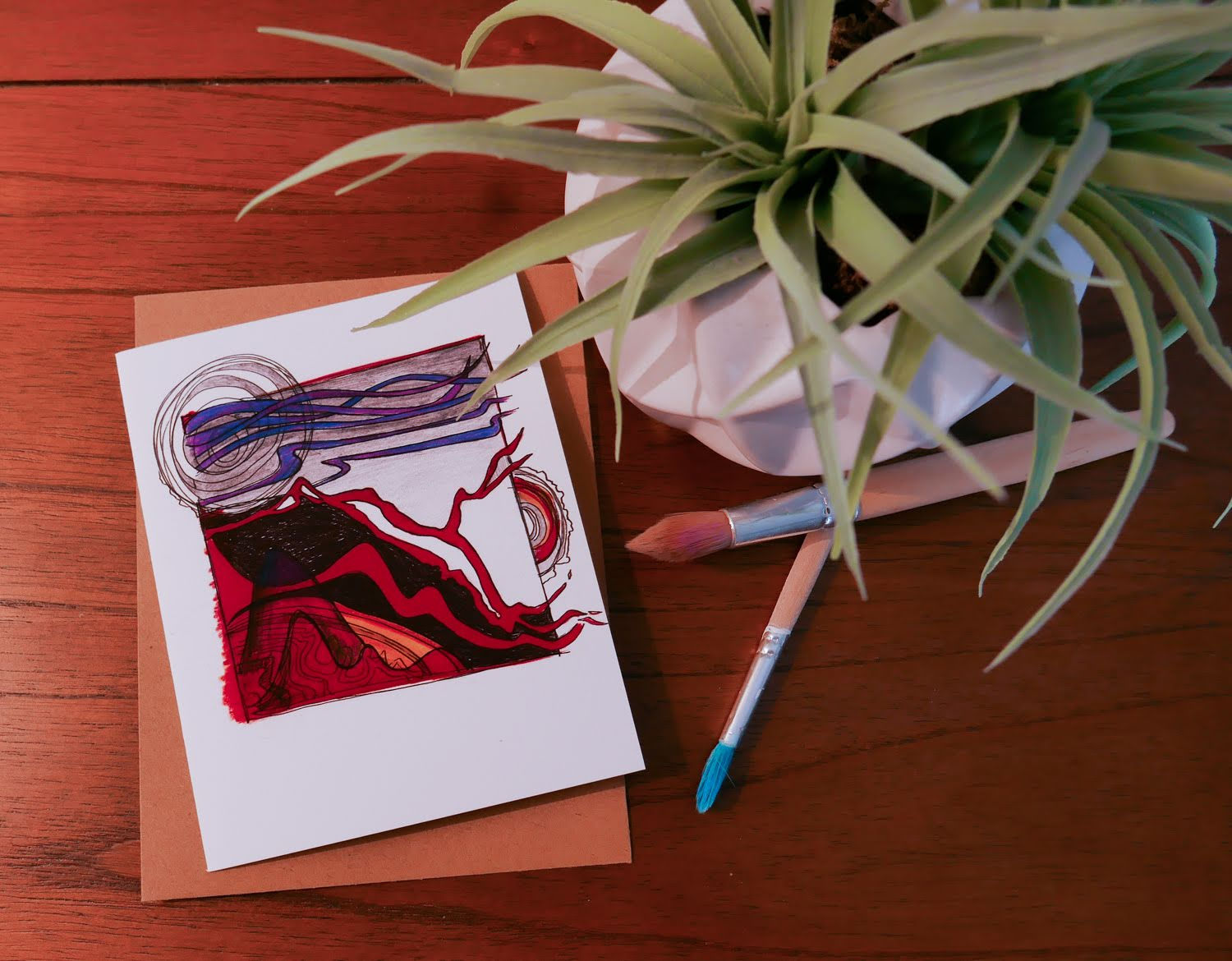 The Fire Within- Art Card