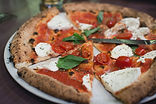 Pizza aux tomates